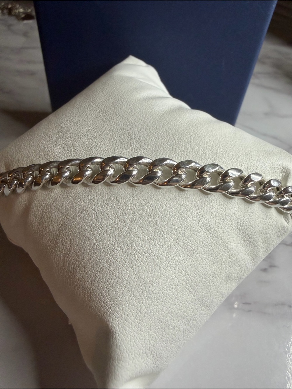 925 Sterling Silver 7 MM Curb Link Bracelet